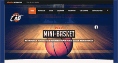 Desktop Screenshot of croixdargentbasket.com